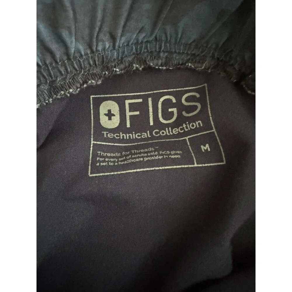 Figs Men's Blue Camo Malang Slim Cargo Scrub Pants‎ Size Medium M18SW2005 - Picture 6 of 8